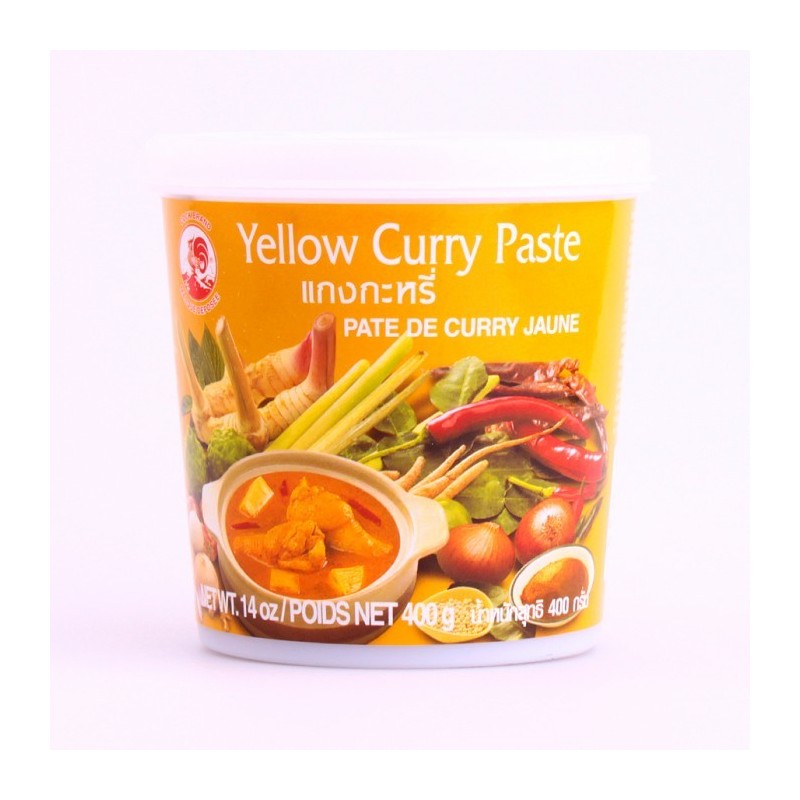 Pâte de curry jaune 400g