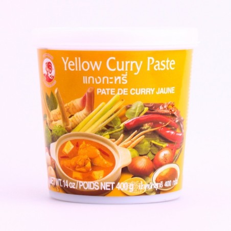 Pâte de curry jaune 400g