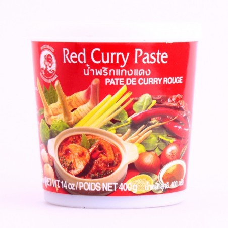 Pâte de curry rouge 400g