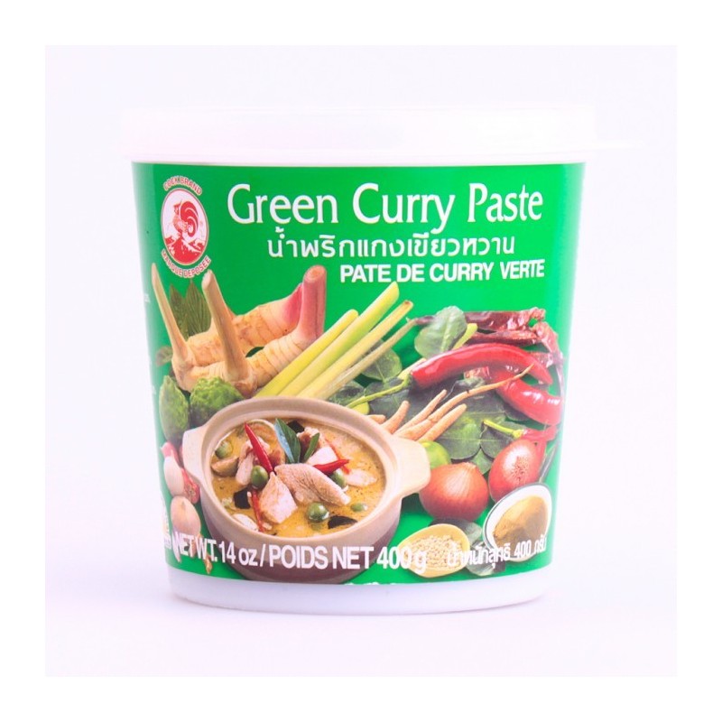 Pâte de curry vert 400g