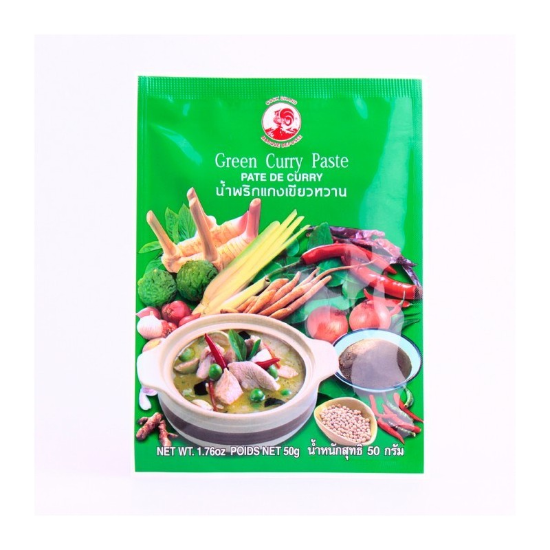 Pâte de curry vert 50g