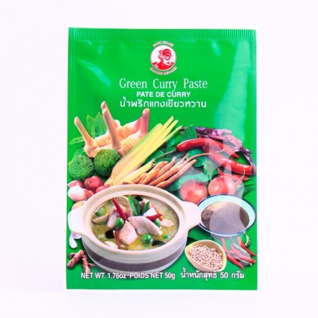 Pâte de curry vert 50g