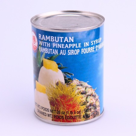 Rambutan au sirop fouré d\'ananas 565g