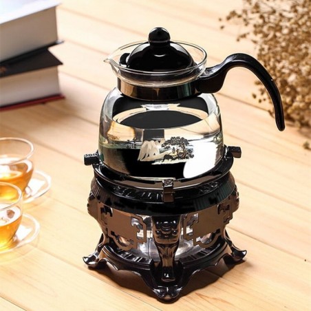 Réchaud pour thé ou fondu en fer