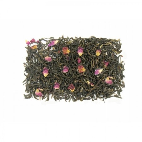 Thé vert à la rose 100g