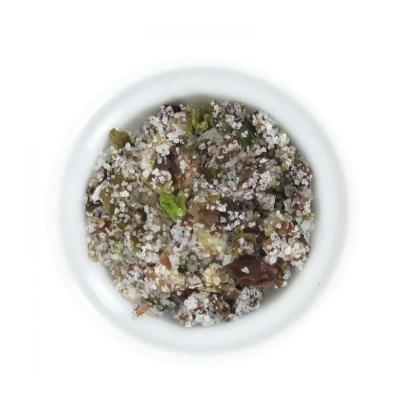 Fleur de sel aux algues 100g