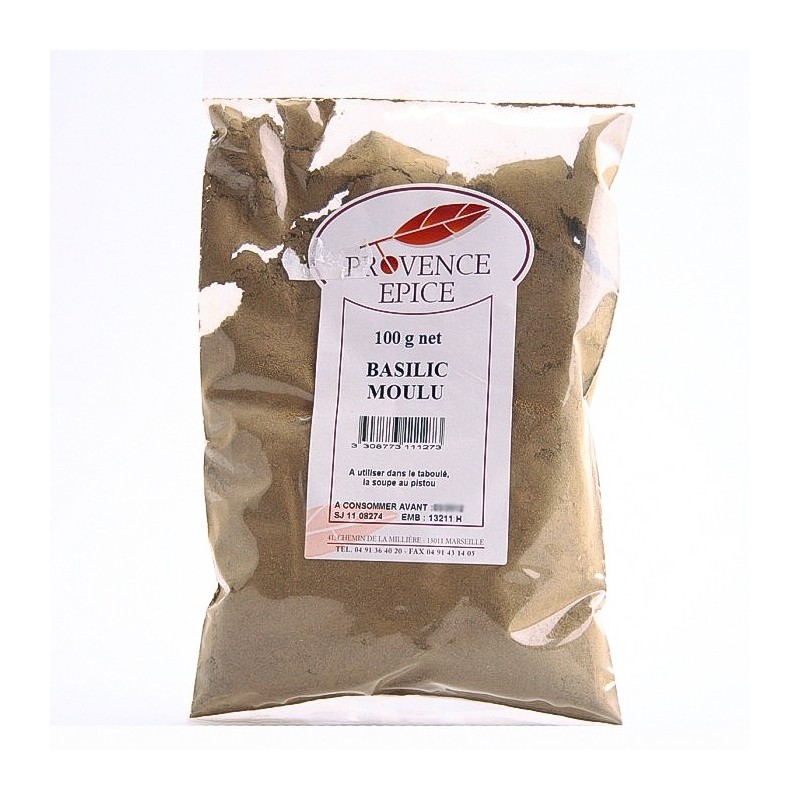 Basilic moulu 100g