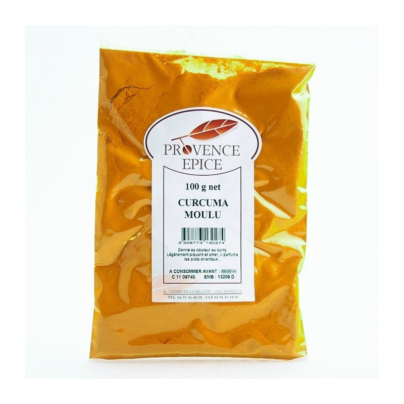 Curcuma moulu 100g