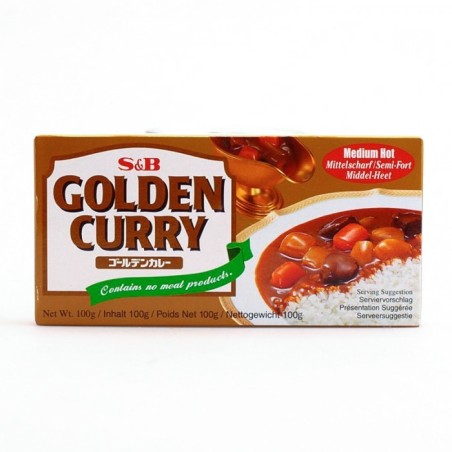 Curry japonais Medium Hot 100g 