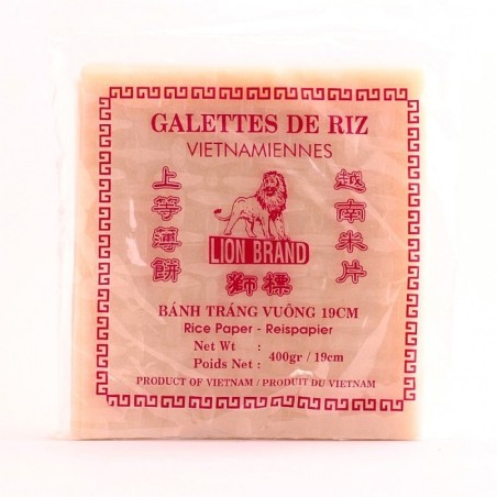 Galettes de riz 19 cm Lion Brand 400g