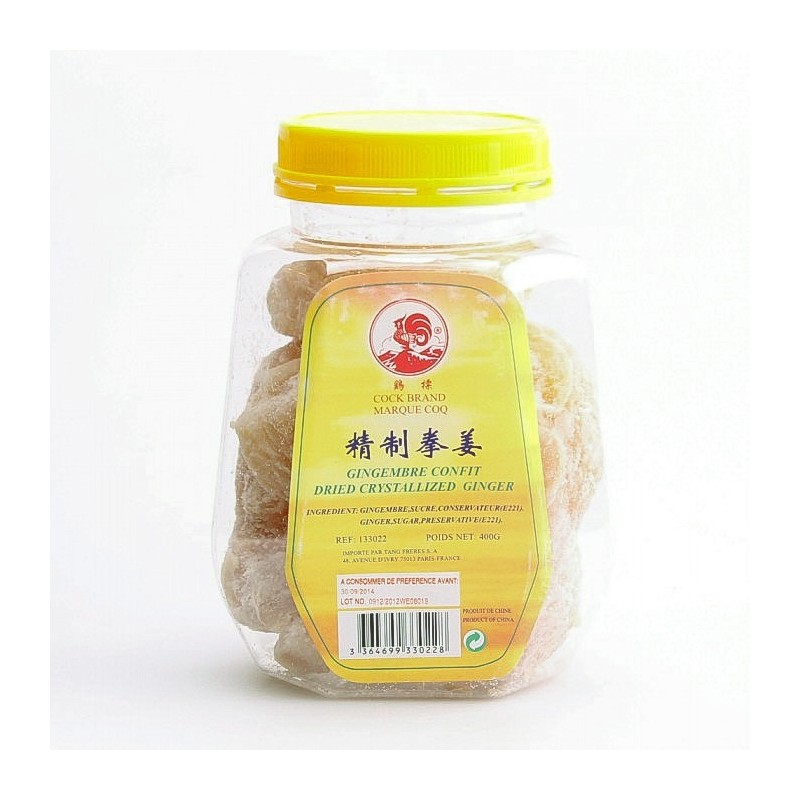 Gingembre confit entier 400g