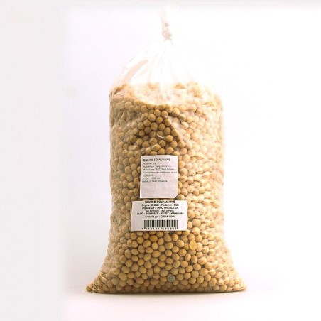 Grains de soja jaune 1kg