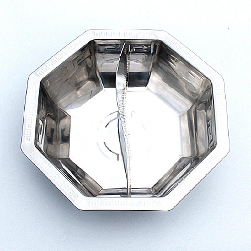 Bol pour fondue en inox 39cm