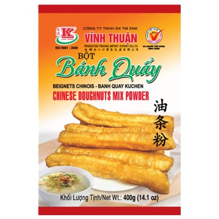 Farine de préparation pour beignet Chinois BOT BANH QUAY 400g
