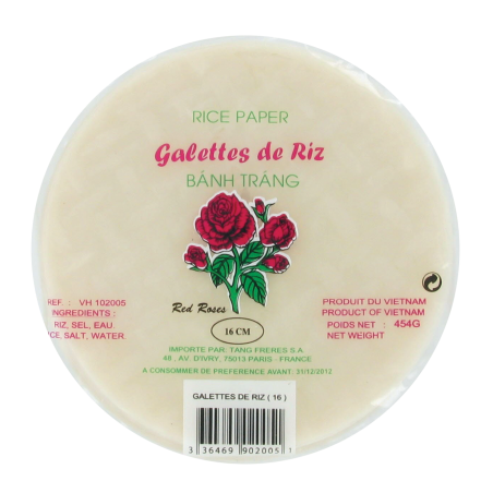Galettes de riz 16cm  Red Rose 454g