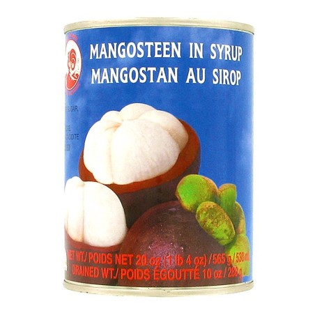 Mangoustan au Sirop 565g – Fruit exotique à chair blanche | AsianMarket.fr