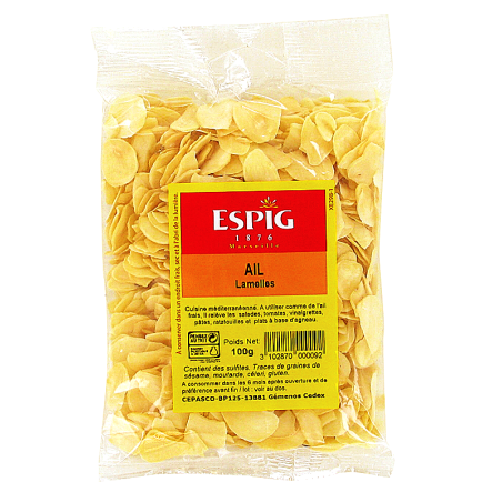 Ail en lamelles Espig 100g