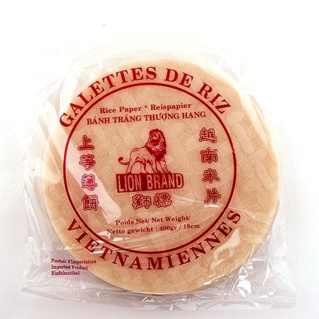 Galettes à nems 18cm Lion Brand 400g