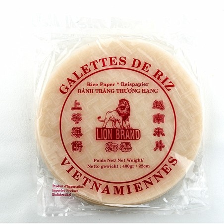 Galettes à nems 22cm Lion Brand 400g