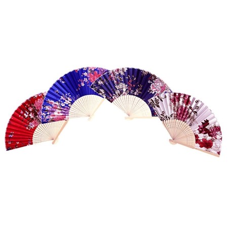 Eventail motif Floral