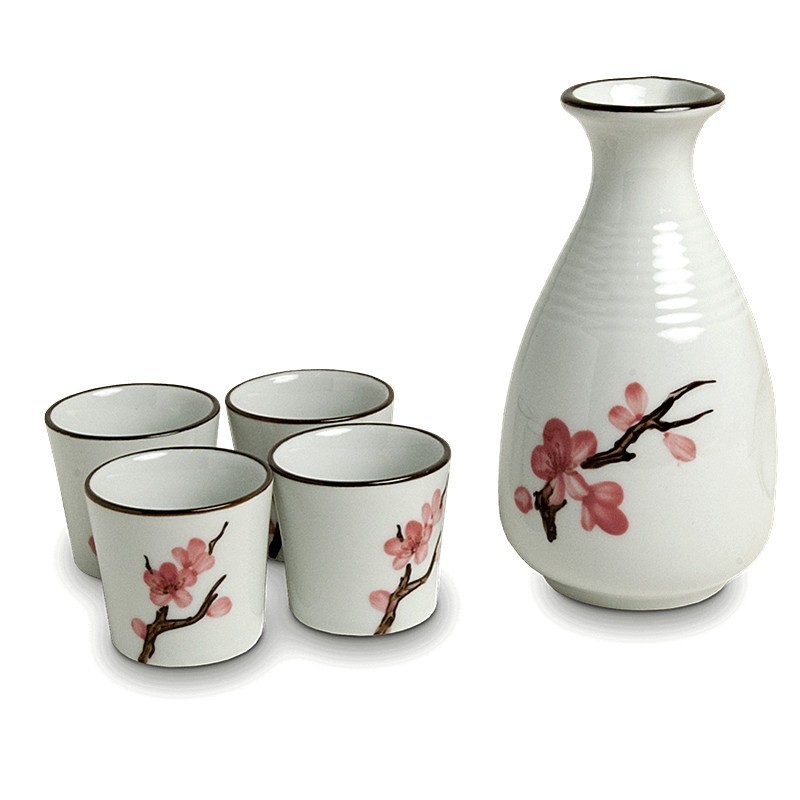 Service à saké Sakura