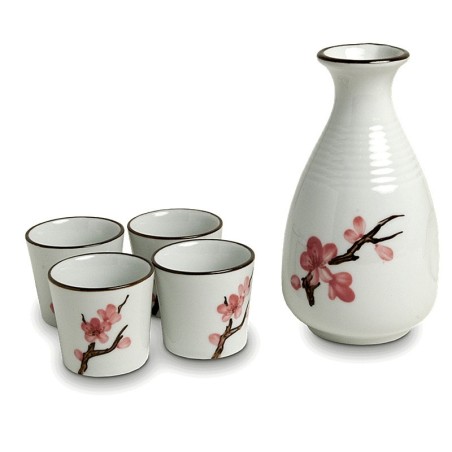 Service à saké Sakura