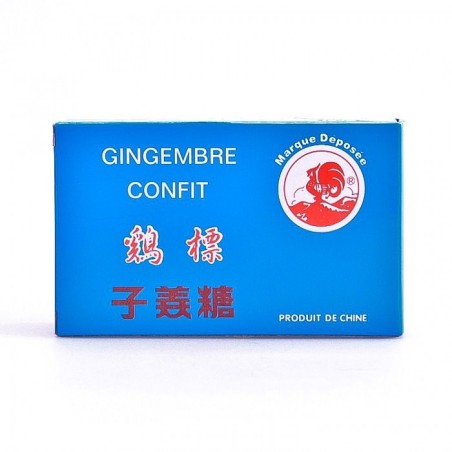 Gingembre confit en tranches 150g COCK