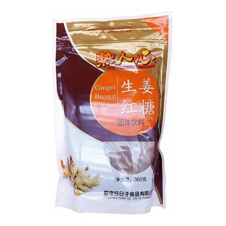 Sucre roux au gingembre 360g Rerenxin