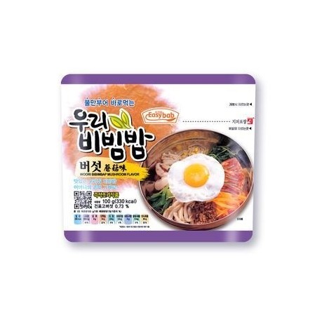Bibimbap instantanée champignon shiitake 100g