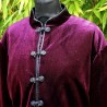 Veste en velours violette  