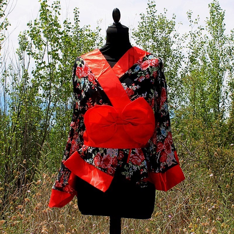 Kimono fleuri