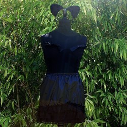 Ensemble sexy chat oreilles et queue