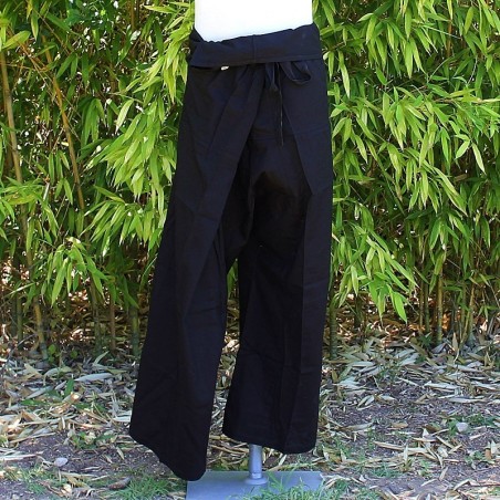 Pantalon Thaïlandais noir - Taille Unique