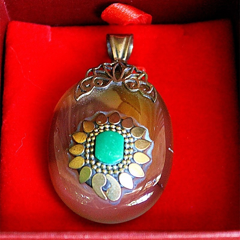 Petite boite à bijoux nacré