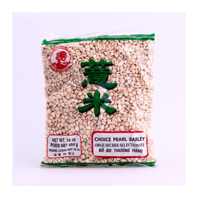 Grains d\'orge sechés sélectionné 454g