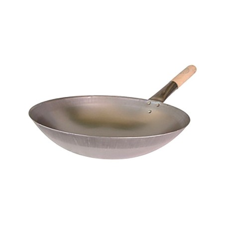 Wok en fer traditionnel -33cm