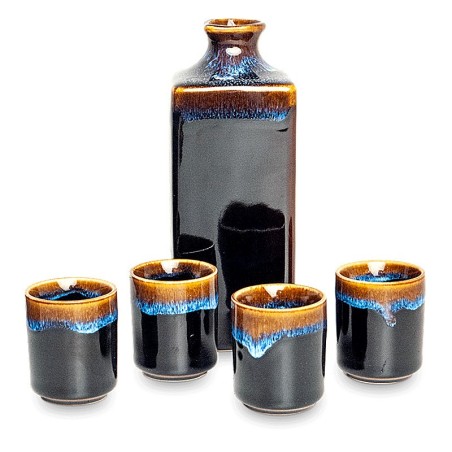 Service à saké -5 pièces