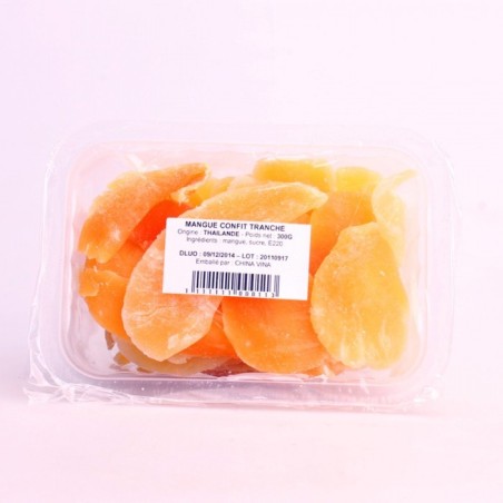 Mangue confit tranche 300g