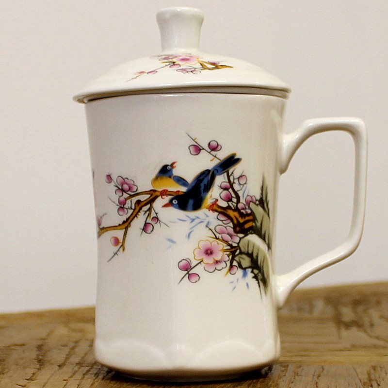 Mug motif \"oiseau\"