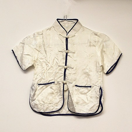 Chemise traditionnelle blanche-4ans