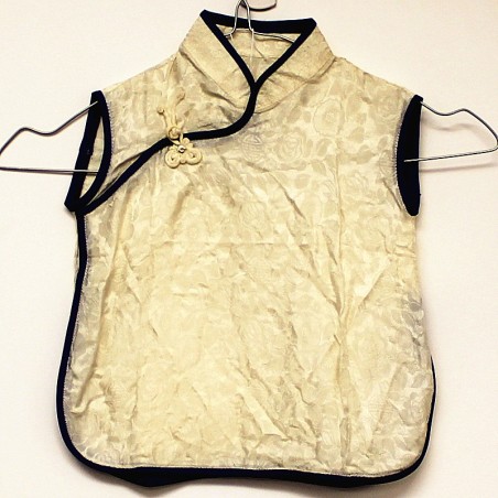 Chemisier traditionnel blanc-2ans