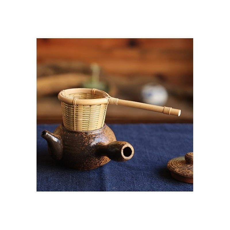 Passoire bambou avec poignet