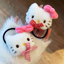 Elastique pour cheveux \"Hello Kitty\"