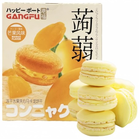 Macaron Konjac GANGFU – Snack asiatique light & fruité | AsianMarket.fr