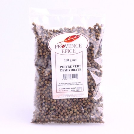 Poivre vert déshydraté 100g