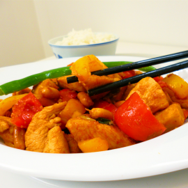 POULET AUX CACAHUÈTES