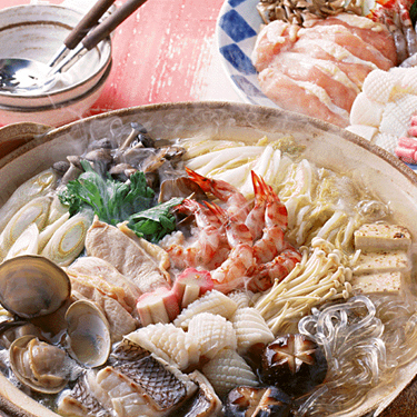FONDU JAPONAISE AUX FRUITS DE MER ET KONJAC