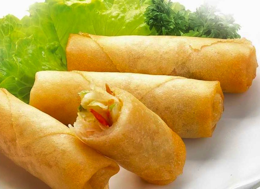 NÊMS À L'OMELETTE, CIBOULETTE ET CAROTTE