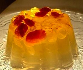 FLAN DE THÉ AU GOJI ET CHRYSANTHÈME