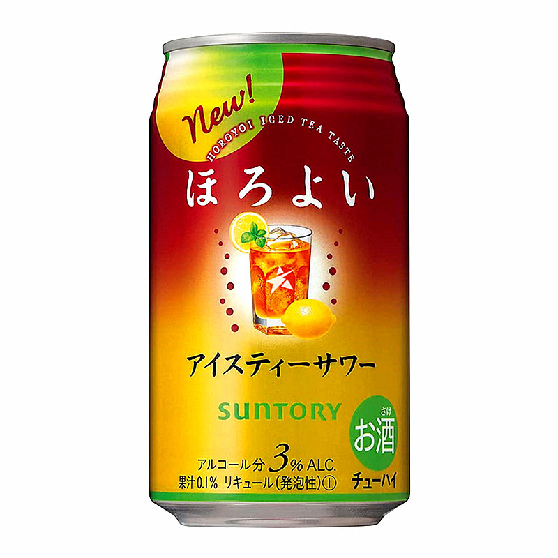 Thé glacé saveur citron "horoyoi" - Suntory - 330ml 3%alc